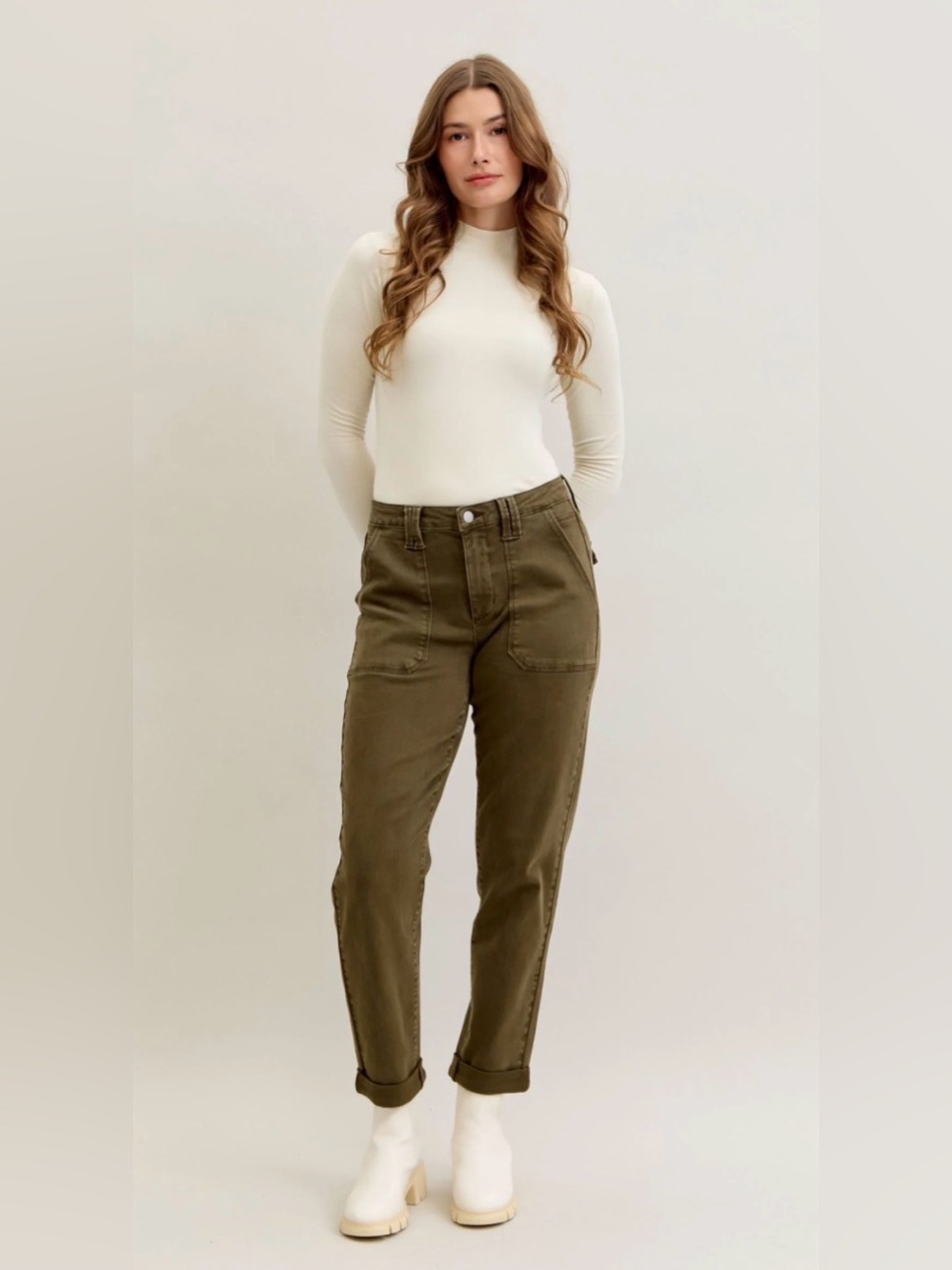 Judy Blue Garment Dyed Pants Jeans 15 / 32